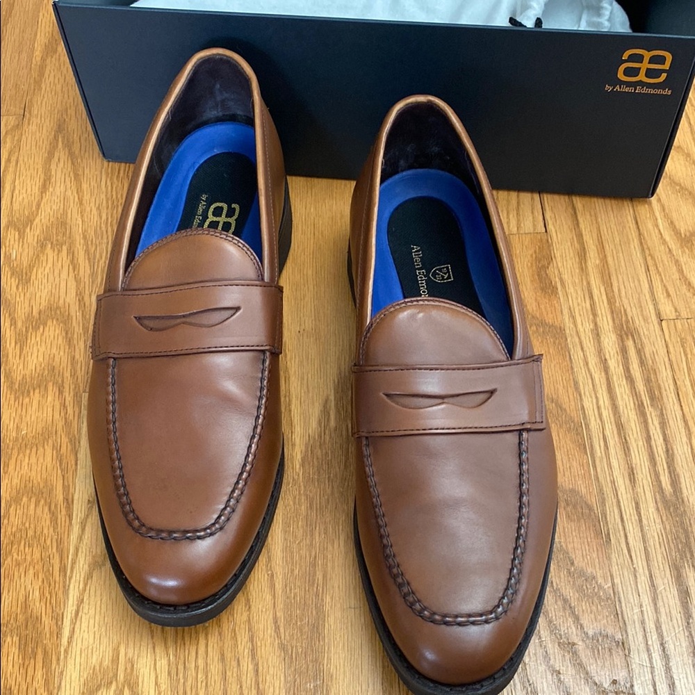 Allen Edmonds Men's Brown Loafers
